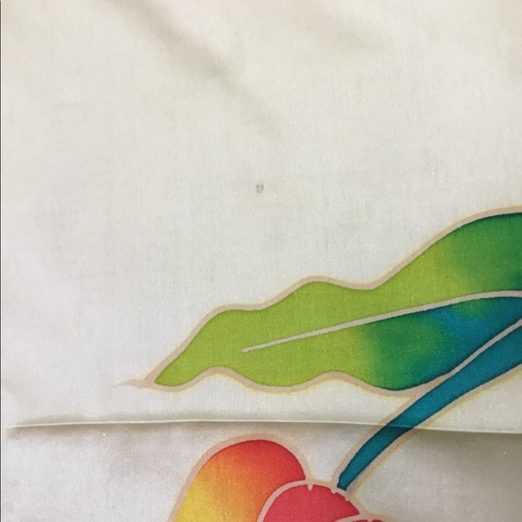 VTG Silk Tulip Scarve - Picture 6 of 6